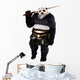 Panda with Sword Wall Decal