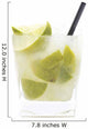 caipirinha cocktail Wall Decal