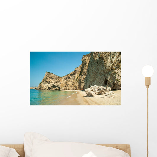 Paradise Beach near Liapades, Western of Corfu Island, Greece Wall Mural
