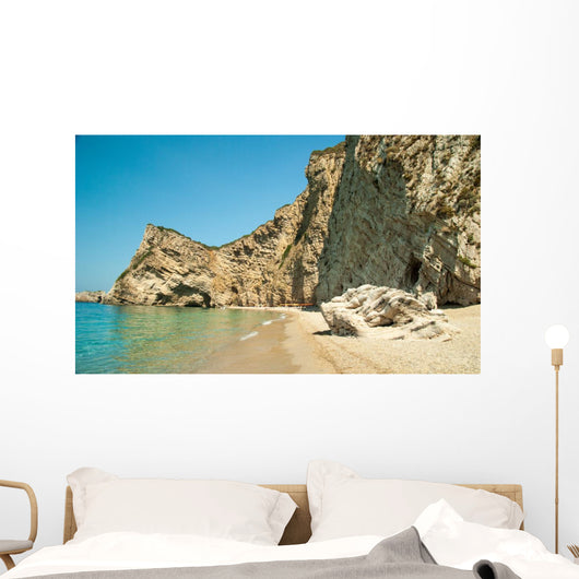 Paradise Beach near Liapades, Western of Corfu Island, Greece Wall Mural