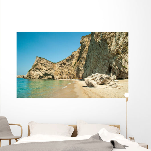 Paradise Beach near Liapades, Western of Corfu Island, Greece Wall Mural