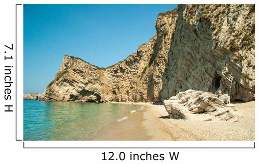 Paradise Beach near Liapades, Western of Corfu Island, Greece Wall Mural