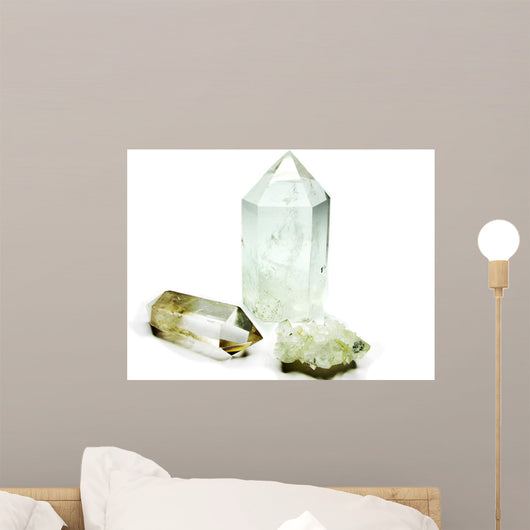 Rock Crystal Quartz and Wall Decal