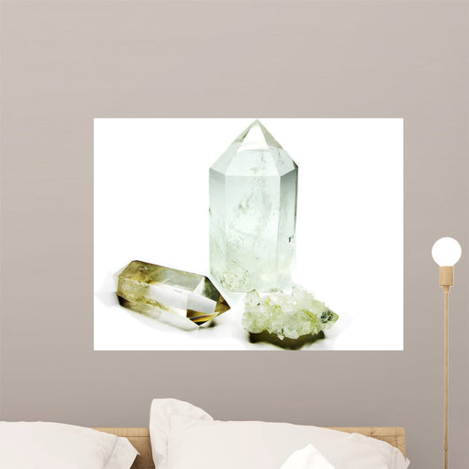 Rock Crystal Quartz and Wall Decal