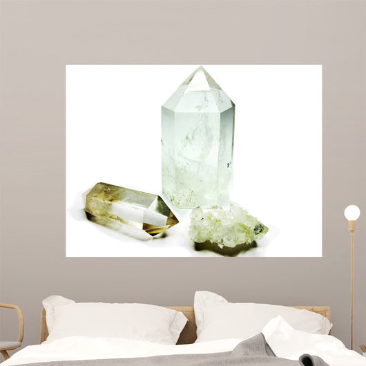 Rock Crystal Quartz and Wall Decal
