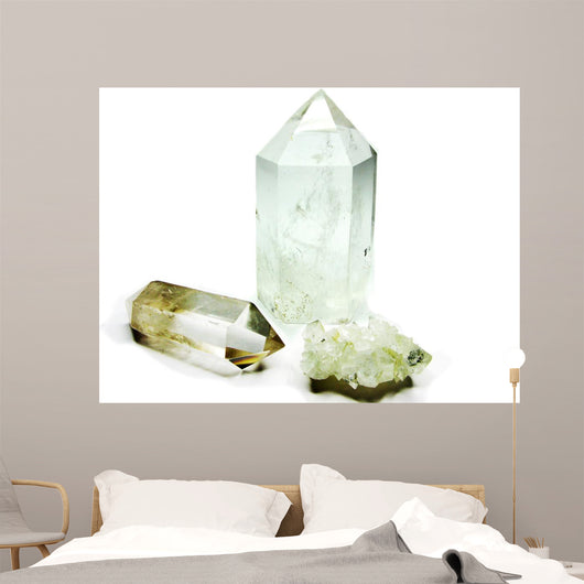 Rock Crystal Quartz and Wall Decal