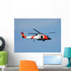 Coast guard helicopter Wall Mural