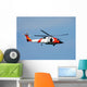 Coast guard helicopter Wall Mural