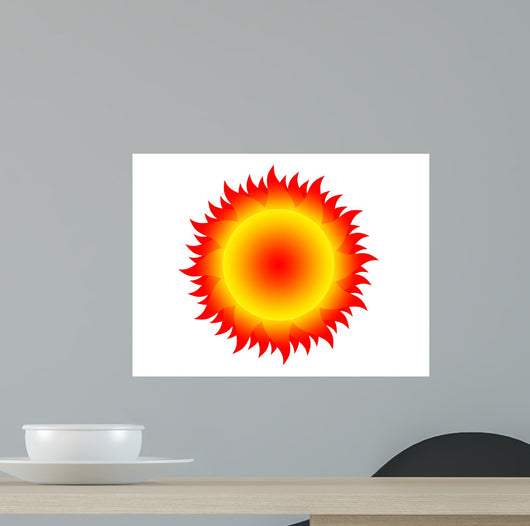 Sun Wall Decal
