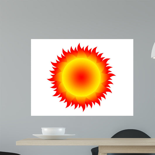 Sun Wall Decal