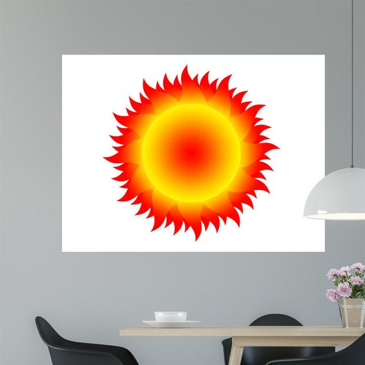Sun Wall Decal