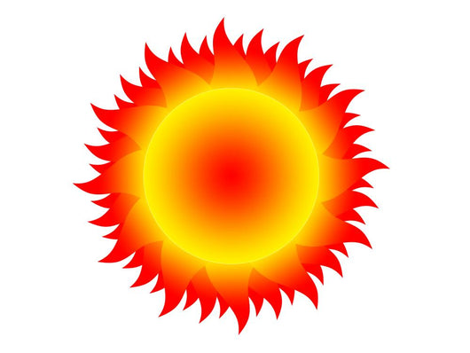 Sun Wall Decal