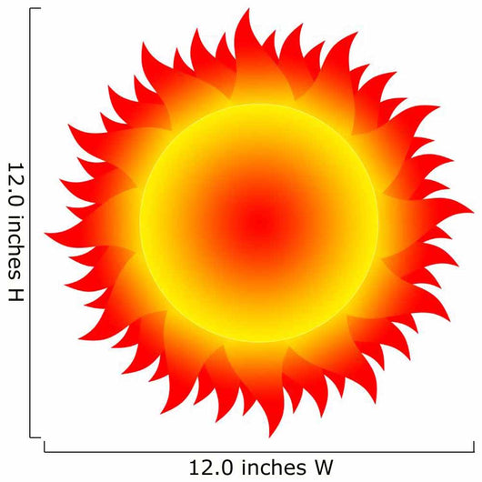 Sun Wall Decal