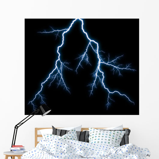 lightning Wall Mural