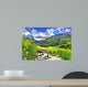 Alpine scenery - Dolomites, Val di funes Wall Mural