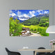 Alpine scenery - Dolomites, Val di funes Wall Mural