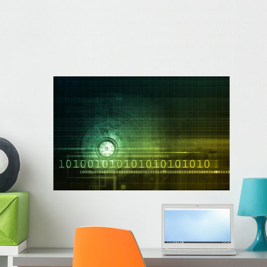Computer Security Concept Wall Mural