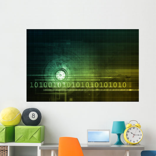 Computer Security Concept Wall Mural