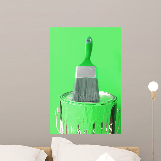 Painting Supplies Wall Decal