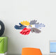 Various rubber worker gloves. Wall Decal