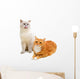 Two Cats Wall Decal