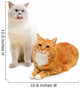 Two Cats Wall Decal