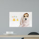 Bathroom washed dog Wall Mural