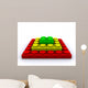 Lego-pyramid Wall Decal