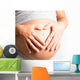pregnant lady Wall Mural