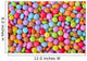 Multicolor candies Wall Mural