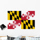 Maryland State Flag Wall Mural