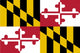 Maryland State Flag Wall Decal