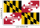 Maryland State Flag Wall Mural