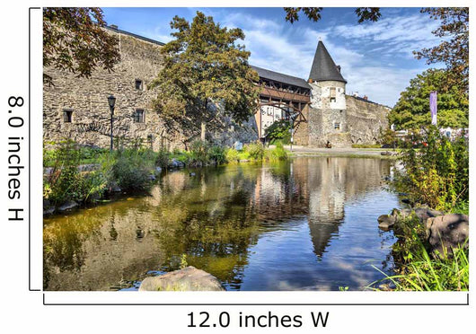 Old city wall of Andernach Wall Mural