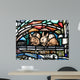 Rabbits as Symbol Saint Wall Decal