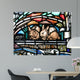 Rabbits as Symbol Saint Wall Decal