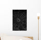 cobweb with morning dew Wall Mural
