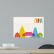 Travel China Destination Landmarks Wall Decal