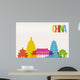 Travel China Destination Landmarks Wall Decal