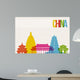 Travel China Destination Landmarks Wall Decal