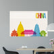 Travel China Destination Landmarks Wall Decal