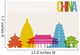 Travel China Destination Landmarks Wall Decal
