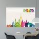 Travel Germany Destination Landmarks Wall Decal