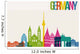 Travel Germany Destination Landmarks Wall Decal