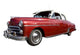 Red Vintage Car Wall Decal