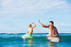 Father And Son Going Surfing Wall Decal