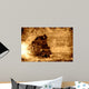 Old Steam Train Sepia Wall Decal
