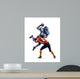 American Football Player Action 4 Wall Decal