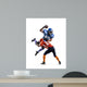American Football Player Action 4 Wall Decal