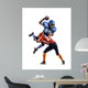 American Football Player Action 4 Wall Decal